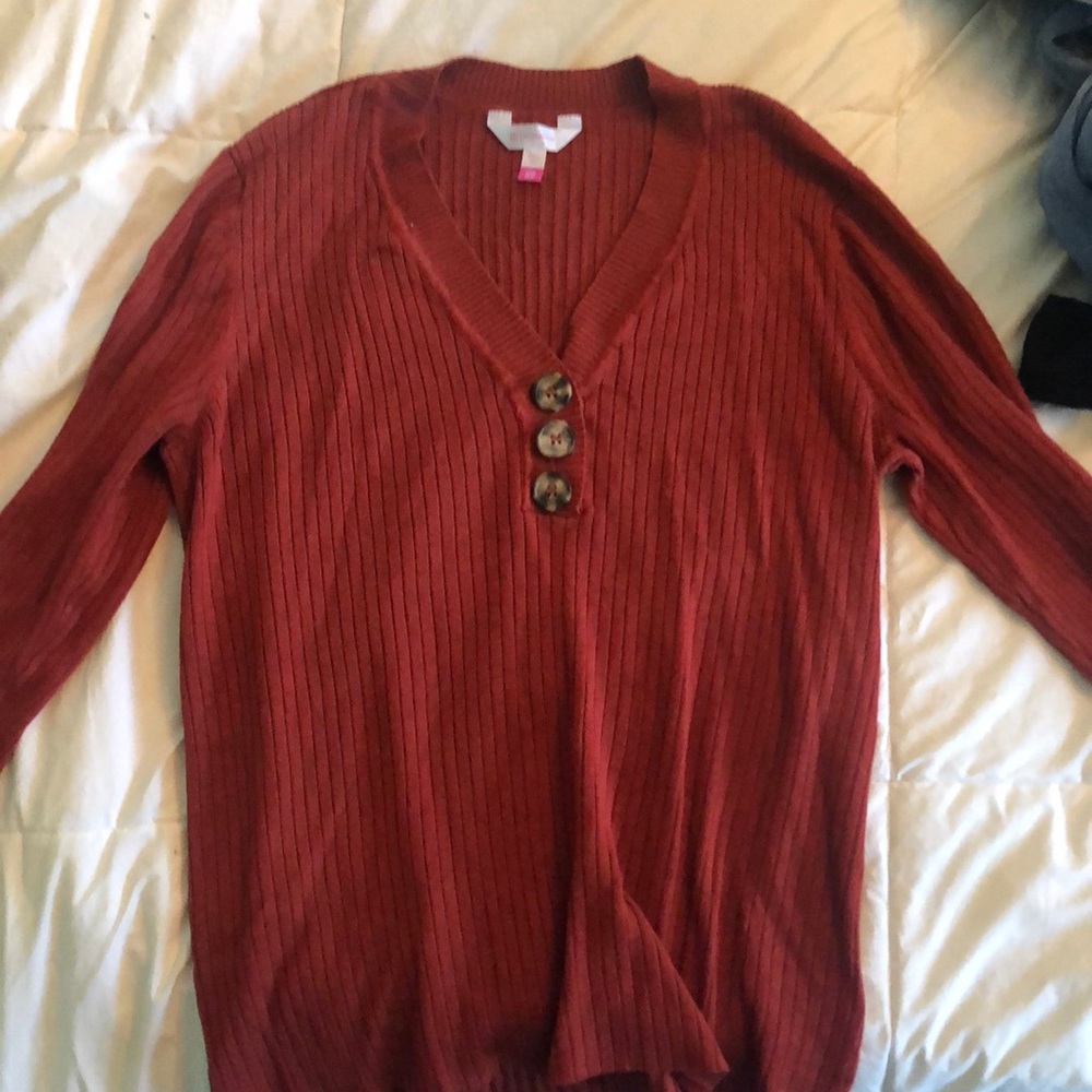 V-neck Blouse